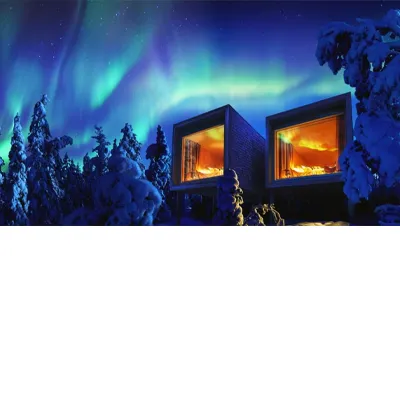Arctic treehouse hotel in Finland