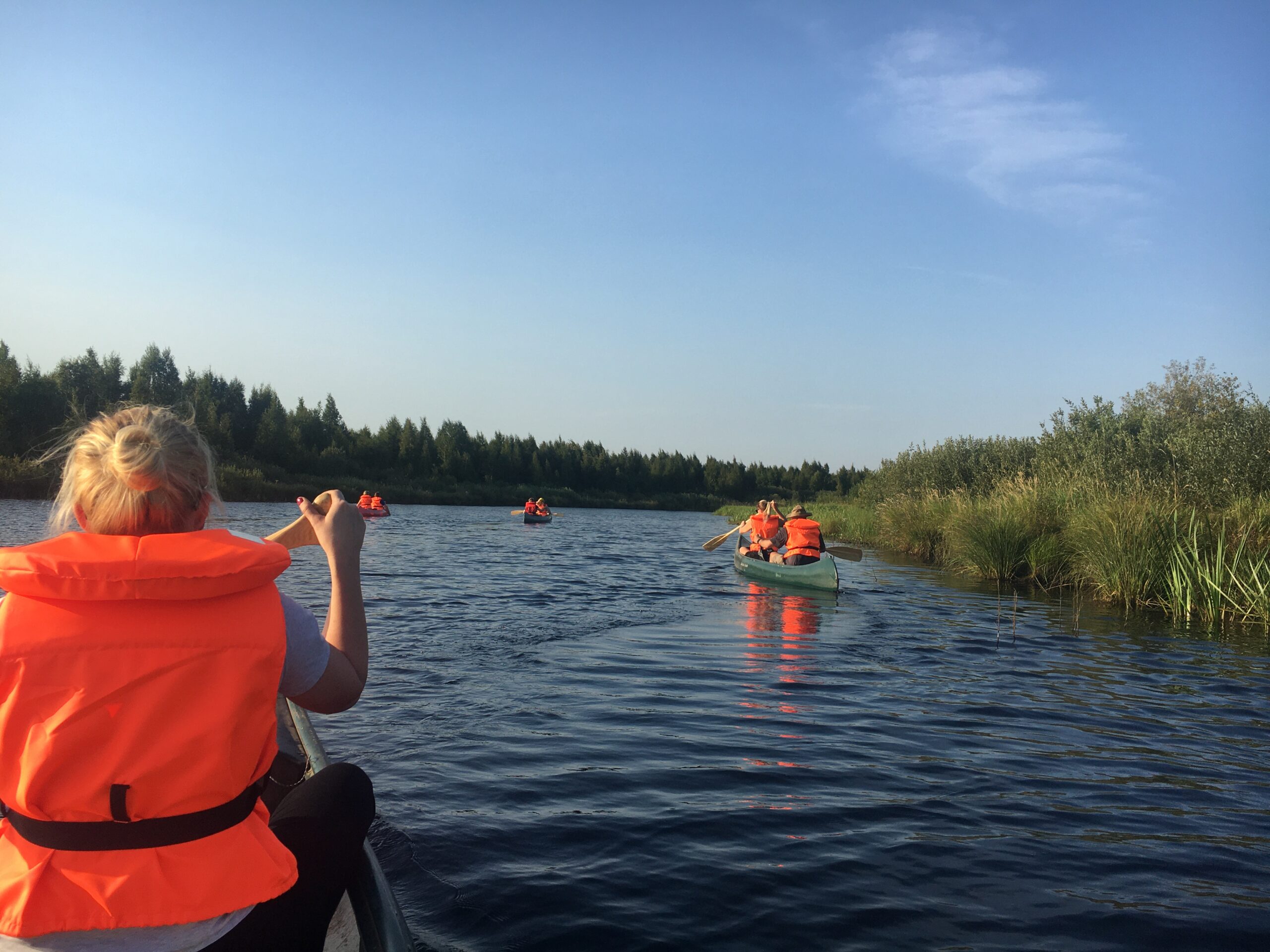 canoeing