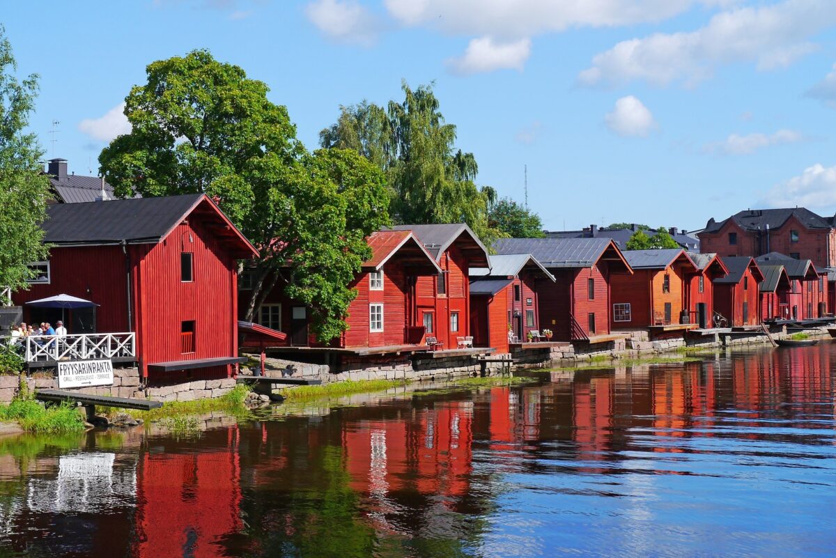 Active Finland Adventure Porvoo wooden houses