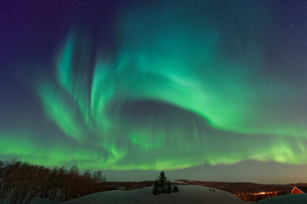 Northern Lights hunting near Rovaniemi